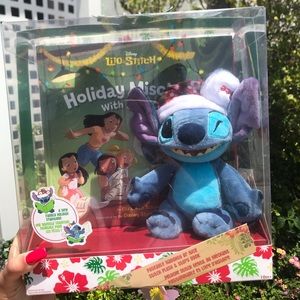 Stitch toy and Christmas story